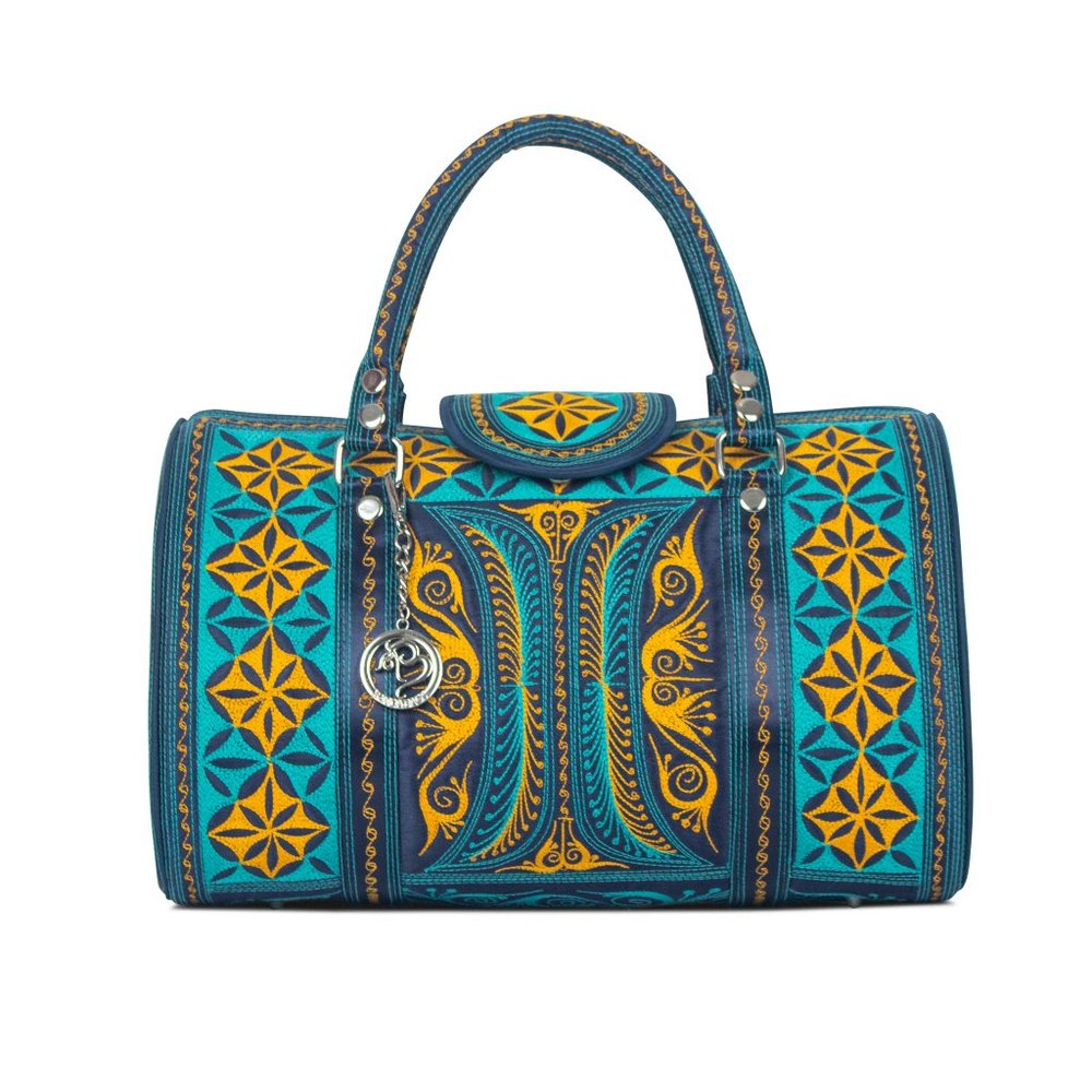 Unique Traditional Design - Rerebe Mini Weekender Bag - Picture 2 of 8